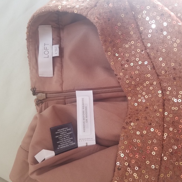 Loft sequins skirt - Picture 3 of 5